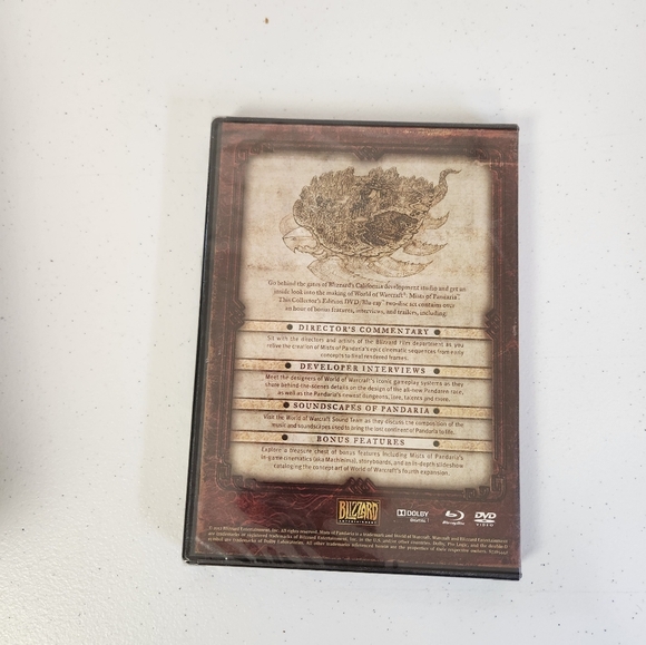 World Of Warcraft Mists of Pandaria Behind the Scenes Collector DVD New Sealed - Picture 2 of 2